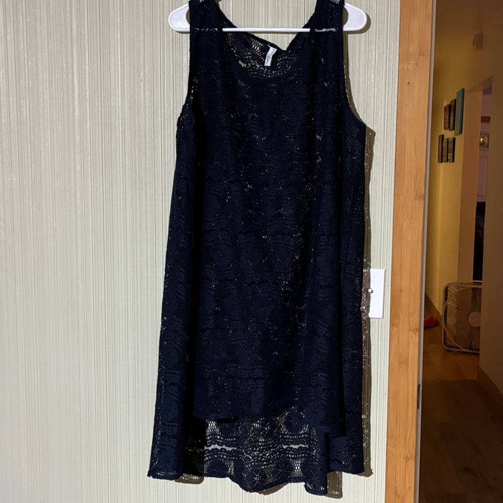 Profile By Gottex Navy Lace Dress